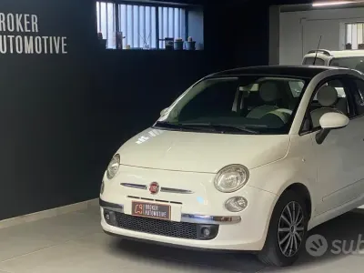 Usata Fiat 500 Lounge 69 CV (50 kW) 2012 Bianco Berlina