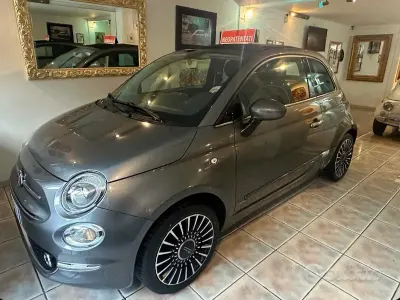 Usata Fiat 500C Lounge 69 CV (50 kW) 2017 Grigio Cabrio