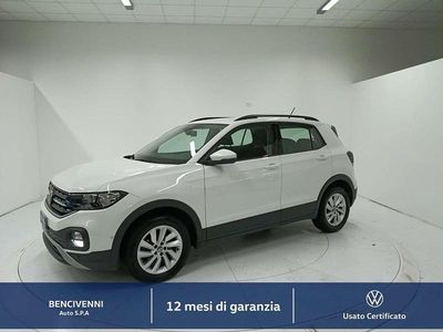 Usata VW T-Cross Style 116 CV (85 kW) 2020 Bianco SUV