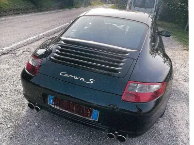 Usata Porsche 997 355 CV (261 kW) 2007 Nero Coupé