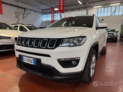 Gebraucht Jeep Compass Longitude 120 PS (88 kW) 2020 Weiß SUV