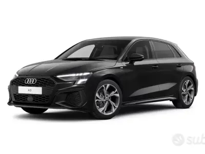 Usata Audi A3 S-Line 116 CV (85 kW) 2022 Nero Berlina