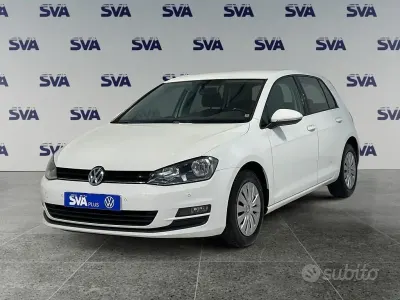 Usata VW Golf VII Sound 90 CV (66 kW) 2014 Bianco Berlina