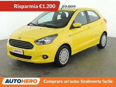 Usata Ford Ka Basis 71 CV (52 kW) 2017 Giallo Berlina