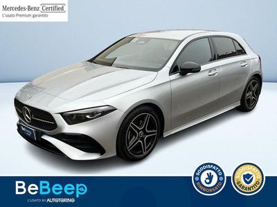 Usata Mercedes A180 Advanced Plus 116 CV (85 kW) 2025 Argento metallizzato Berlina