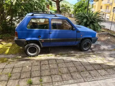 Usata Fiat Panda 4x4 44 CV (32 kW) 1996 Blu Utilitaria