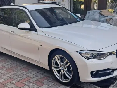 Usata BMW 320 Sport Line 184 CV (135 kW) 2015 Bianco Station wagon