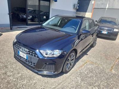 Usata Audi A1 Sportback Advanced 116 CV (85 kW) 2019 Blu/azzurro Utilitaria