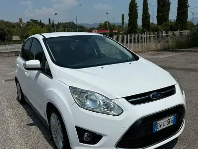 Usata Ford C-MAX S 101 CV (74 kW) 2014 Bianco Monovolume