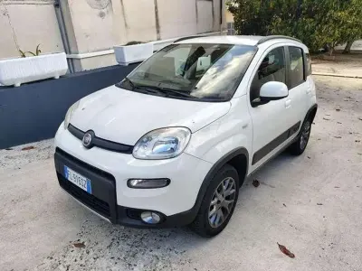 Usata Fiat Panda 4x4 S 95 CV (69 kW) 2017 Bianco Utilitaria