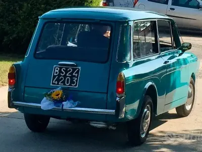 Usata Autobianchi Bianchina 1960 Blu Utilitaria