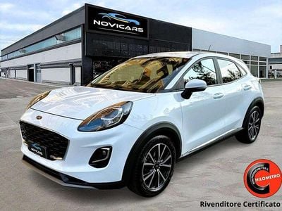 Usata Ford Puma Titanium S 125 CV (91 kW) 2020 Frozen white SUV