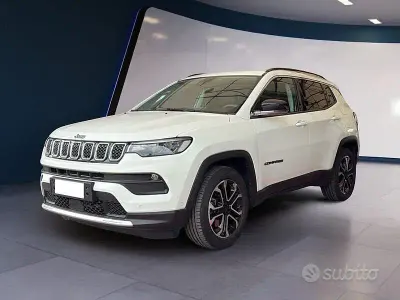 Usata Jeep Compass Limited 190 CV (139 kW) 2021 Bianco SUV
