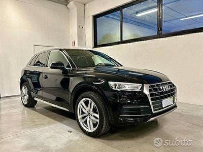 Usata Audi Q5 S-line plus 163 CV (119 kW) 2019 Nero SUV