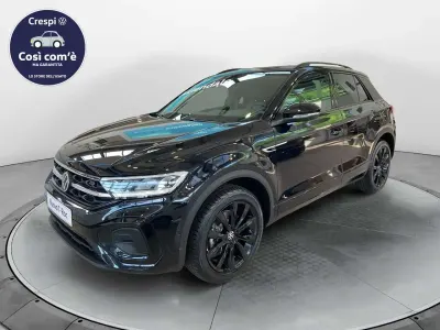 Usata VW T-Roc R-line 150 CV (110 kW) 2024 Nero SUV