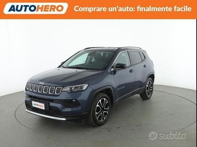 Usata Jeep Compass Limited 131 CV (96 kW) 2021 Blu SUV