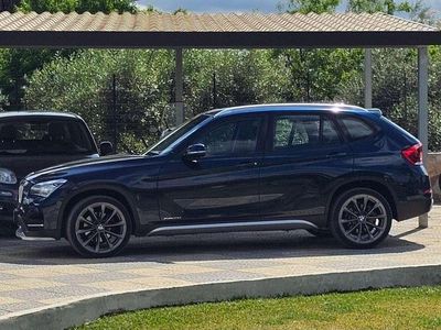 Begagnad BMW X1 Sport Line 143 HK (105 kW) 2014 Blå SUV