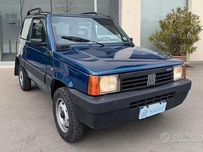 Usata Fiat Panda 4x4 Trekking 54 CV (39 kW) 2002 Blu Utilitaria