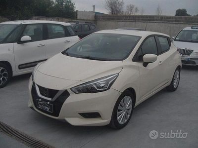 Usata Nissan Micra Acenta 71 CV (52 kW) 2017 Beige Utilitaria
