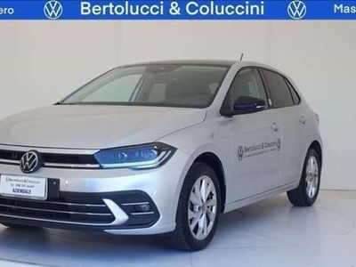 Usata VW Polo Style 95 CV (69 kW) 2023 Argento Berlina