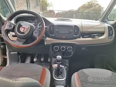 Usata Fiat 500L Trekking 88 CV (64 kW) 2016 Marrone Monovolume