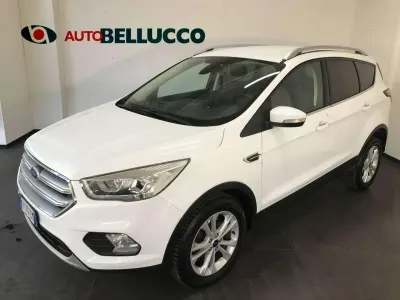 Usata Ford Kuga Titanium 120 CV (88 kW) 2018 Bianco SUV