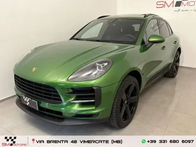 Usata Porsche Macan 245 CV (180 kW) 2020 Verde mamba SUV