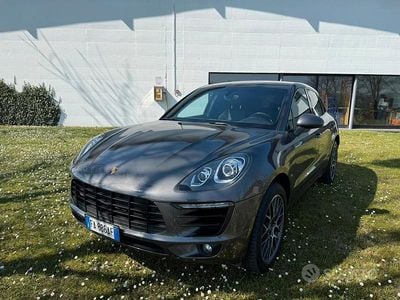 Usata Porsche Macan S 250 CV (183 kW) 2015 Marrone SUV