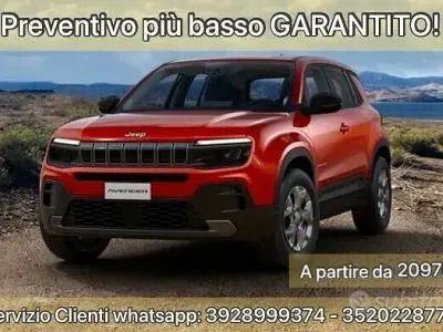 Nuova Jeep Avenger Longitude 101 CV (74 kW) 2026 Rosso SUV