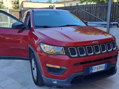 Usata Jeep Compass Sport 120 CV (88 kW) 2018 Rosso SUV