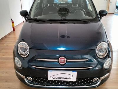Begagnad Fiat 500 Lounge 69 HK (50 kW) 2018 Blå Sedan
