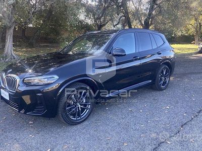 Usata BMW X3 M Sport 190 CV (139 kW) 2023 Nero SUV