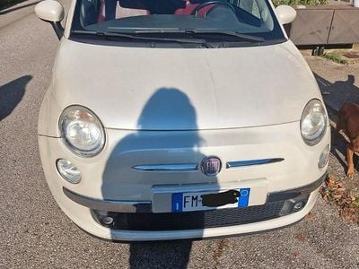 Usata Fiat 500C 75 CV (55 kW) 2010 Bianco Cabrio