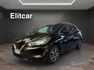 Usata Nissan Micra Visia+ 90 CV (66 kW) 2018 Nero Utilitaria