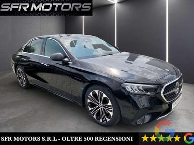 Usata Mercedes E200 Advanced 204 CV (150 kW) 2024 Nero Berlina