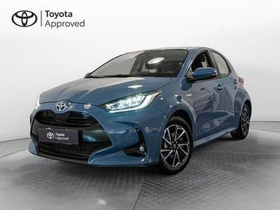 Usata Toyota Yaris Hybrid Trend 116 CV (85 kW) 2020 Blu Berlina