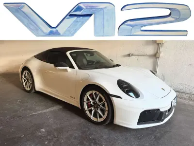 Usata Porsche 992 485 CV (356 kW) 2025 Bianco Cabrio