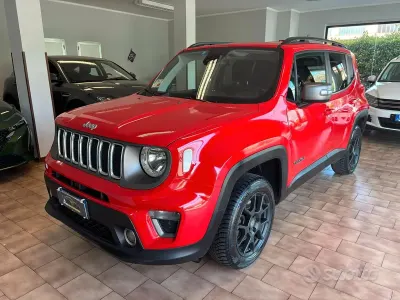 Usata Jeep Renegade Limited 140 CV (102 kW) 2019 Rosso SUV