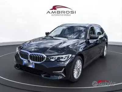 Usata BMW 320e Luxury Line 190 CV (139 kW) 2020 Nero
