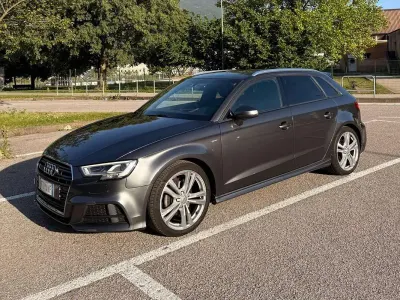 Usata Audi A3 S-Line 116 CV (85 kW) 2019 Grigio Berlina