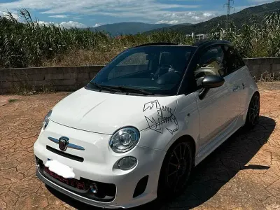 Usata Abarth 595C 2011 Bianco Cabrio
