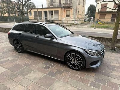 Usata Mercedes C250 204 CV (150 kW) 2018 Grigio Station wagon
