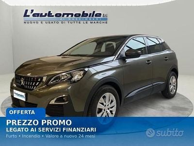 Usata Peugeot 3008 S 131 CV (96 kW) 2018 Grigio SUV