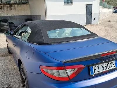 Usata Maserati GranCabrio 490 CV (360 kW) 2019 Blu Cabrio