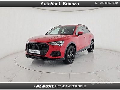 Usata Audi Q3 Advanced 150 CV (110 kW) 2023 Rosso SUV