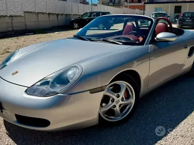 Usata Porsche 986 Boxster 204 CV (150 kW) 1997 Grigio Cabrio