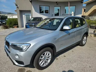 Usata BMW X3 Advantage 190 CV (139 kW) 2017 Grigio SUV