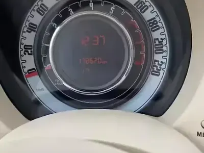 Usata Fiat 500 Lounge 100 CV (73 kW) 2008 Bluazzurro Utilitaria