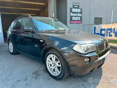 Usata BMW X3 Efficient Dynamics 177 CV (130 kW) 2008 Nero SUV