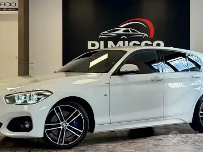 Usata BMW 116 M Sport 116 CV (85 kW) 2019 Bianco Utilitaria